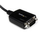 StarTech.com Cavo Adattatore USB 2.0 a Seriale RS232 DB9 con interfaccia COM - Adattatore professionale USB a DB9 / RS232 ad 1