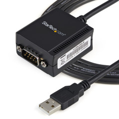 StarTech.com Cavo adattatore RS-232 USB FTDI a seriale 1 porta, con interfaccia COM