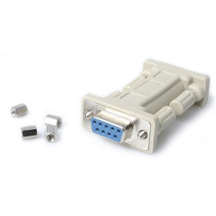 StarTech.com Adattatore null modem seriale DB9 RS-232 - F F