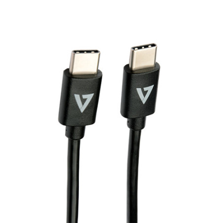 V7 V7USB2C-2M cavo USB USB 2.0 USB C Nero