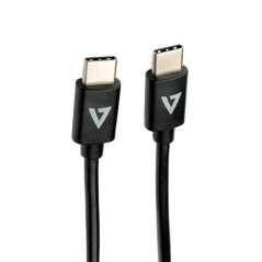 V7 V7USB2C-2M cavo USB USB 2.0 USB C Nero