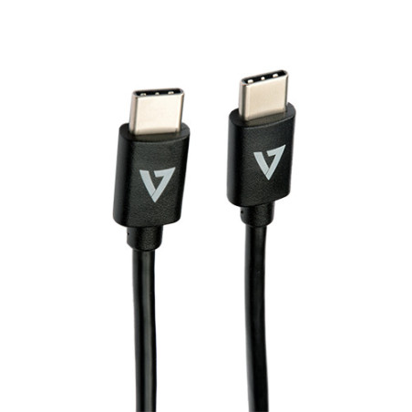 V7 V7USB2C-2M cavo USB USB 2.0 USB C Nero