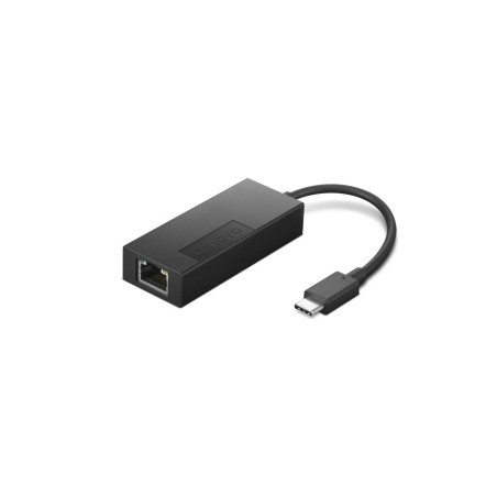 Lenovo 4X91H17795 replicatore di porte e docking station per laptop RJ-45 Nero