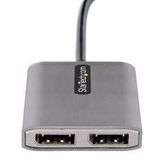 StarTech.com Adattatore USB-C a DisplayPort a 2 Porte - Hub MST Doppia Porta DP 1.4 Alt Mode e DSC fino a 5K 60Hz - Splitter