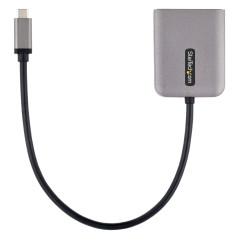 StarTech.com Adattatore USB-C a DisplayPort a 2 Porte - Hub MST Doppia Porta DP 1.4 Alt Mode e DSC fino a 5K 60Hz - Splitter