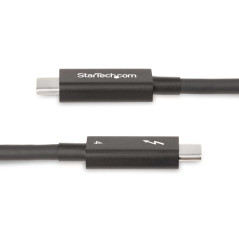 StarTech.com A40G2MB-TB4-CABLE Cavo Thunderbolt 2 m 40 Gbit s Nero