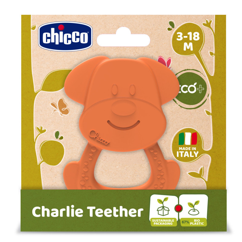 Chicco MASSAGGIAGENGIVE - GUFO - ECO+ sonaglio