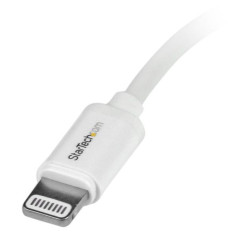 StarTech.com Cavo connettore lightning a 8 pin Apple bianco da 30cm a USB per iPhone   iPod   iPad