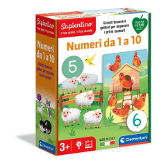 Clementoni Numeri da 1 a 10 Gioco da tavolo Educativo