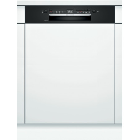 Bosch Serie 2 SMI2ITB33E Lavastoviglie da incasso con frontalino 60 cm nero Classe E