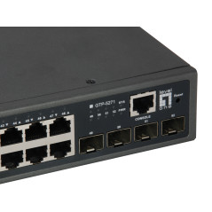 LevelOne GTP-5271 switch di rete Gestito L3 Gigabit Ethernet (10 100 1000) Supporto Power over Ethernet (PoE) Grigio