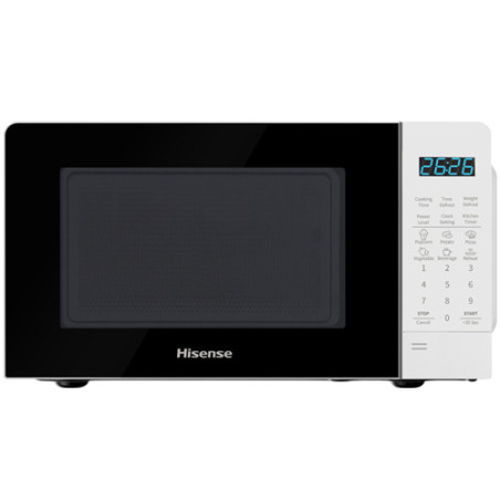 Hisense H20MOWS3G forno a microonde Nero, Bianco Microonde combinato Superficie piana 20 L 700 W