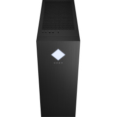 OMEN by HP 25L GT14-0004nl AMD Ryzen™ 7 5700G 16 GB DDR4-SDRAM 1 TB SSD AMD Radeon RX 6700 XT Windows 11 Home Tower PC Nero