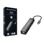 Conceptronic DONN07B replicatore di porte e docking station per laptop USB 3.2 Gen 1 (3.1 Gen 1) Type-C Nero