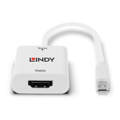 Lindy 41069 cavo e adattatore video Mini DisplayPort HDMI tipo A (Standard) Bianco