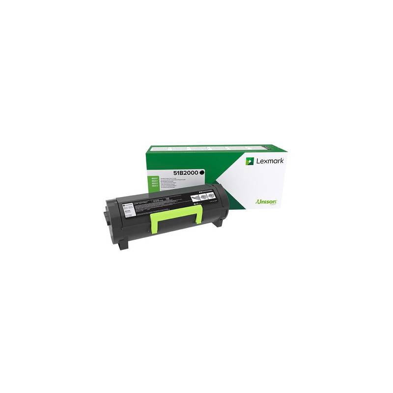 Lexmark 51B2000 cartuccia toner Originale Nero