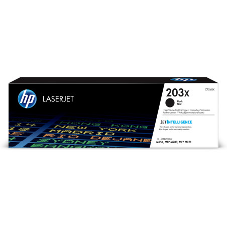 HP Cartuccia toner nero originale ad alta capacità LaserJet 203X