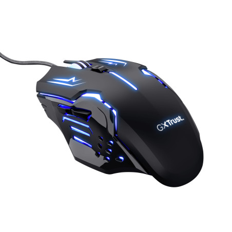 Trust GXT 108 Rava mouse Gaming Mano destra USB tipo A Ottico 2000 DPI