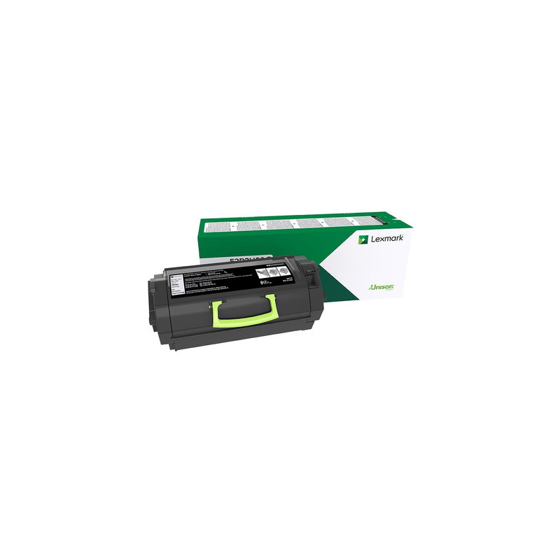 Lexmark 63B2H00 cartuccia toner 1 pz Originale Nero