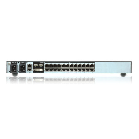 ATEN Switch KVM over IP Multi-Interface Cat 5 a 24 porte per 1 accesso locale/2 remoti