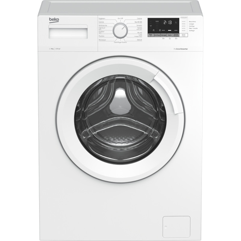 Beko WUX81232WI/IT lavatrice Caricamento frontale 8 kg 1200 Giri/min Bianco