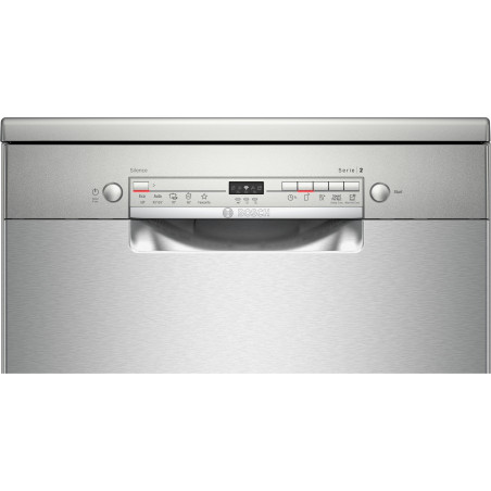 Bosch Serie 2 SMS2ITI11E Lavastoviglie da libera installazione 60 cm Acciaio Classe E