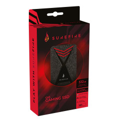 SureFire Gaming 512 GB Micro-USB B 3.2 Gen 1 (3.1 Gen 1) Nero, Grigio