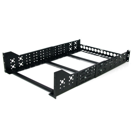 StarTech.com Binari universali per server rack fissi 3U 50 cm ca. con profondità regolabile