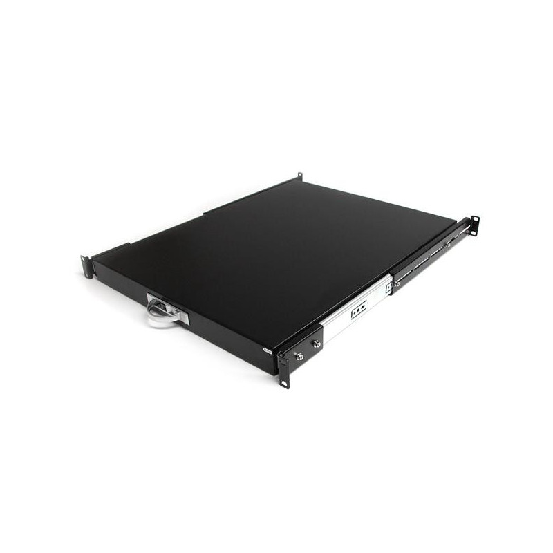 StarTech.com Ripiano scorrevole per armadio server rack 55,8 cm di colore nero