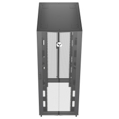 Vertiv VR3150 rack 42U Rack indipendenti Nero, Trasparente