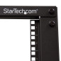 StarTech.com Server Rack a 4 Montanti 15U Open Frame, Armadio Rack di Rete 19" con Ruote, piedini di livellamento/montaggio a