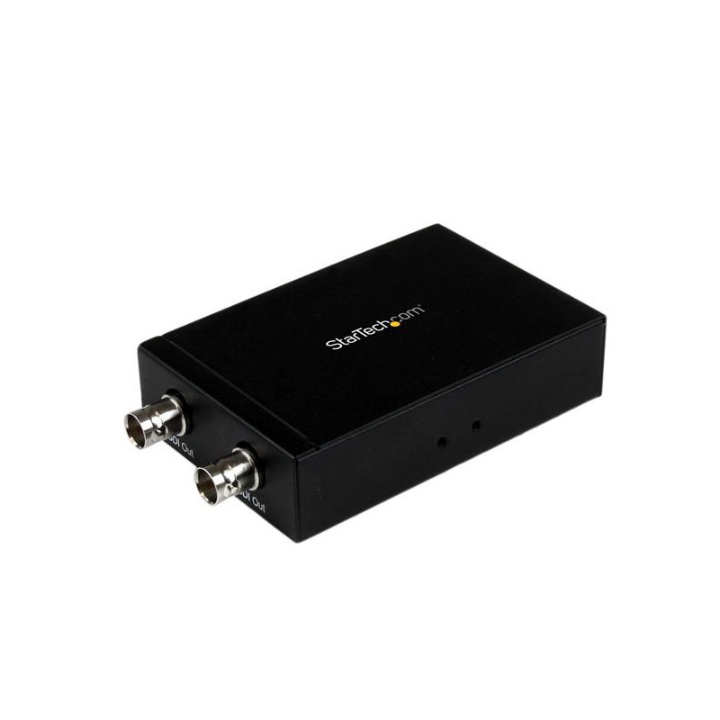 StarTech.com Convertitore HDMI a SDI - Adattatore HDMI a 3G SDI con doppia uscita SDI