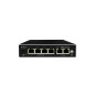 LevelOne FEP-0631 switch di rete Fast Ethernet (10/100) Supporto Power over Ethernet (PoE) Nero