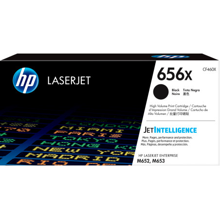 HP Cartuccia toner nero originale ad alta capacità LaserJet 656X