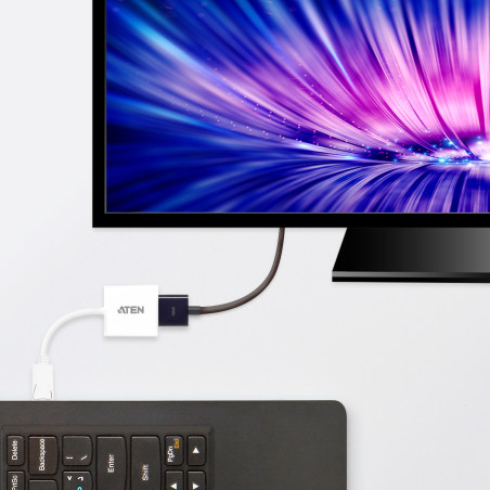 ATEN Adattatore da DisplayPort a HDMI