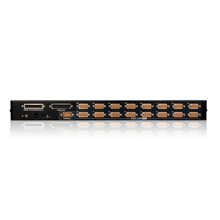 ATEN Switch KVM PS/2-USB VGA 16-porte con porta Daisy-Chain e supporto periferiche USB