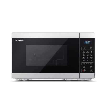 Sharp YC-MG02E-S forno a microonde Nero, Acciaio Microonde combinato Superficie piana 20 L 800 W