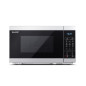 Sharp YC-MG02E-S forno a microonde Nero, Acciaio Microonde combinato Superficie piana 20 L 800 W