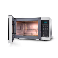 Sharp YC-MG02E-S forno a microonde Nero, Acciaio Microonde combinato Superficie piana 20 L 800 W