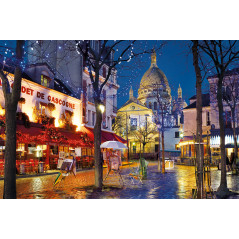 Clementoni Paris, Montmartre Puzzle 1500 pz Città