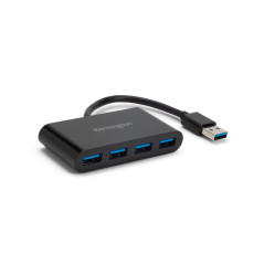 Kensington Hub a 4 porte USB 3.0 UH4000 - Nero