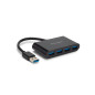 Kensington Hub a 4 porte USB 3.0 UH4000 - Nero