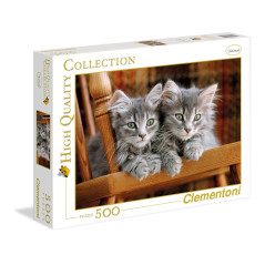 Clementoni Kittens Puzzle 500 pz Fauna