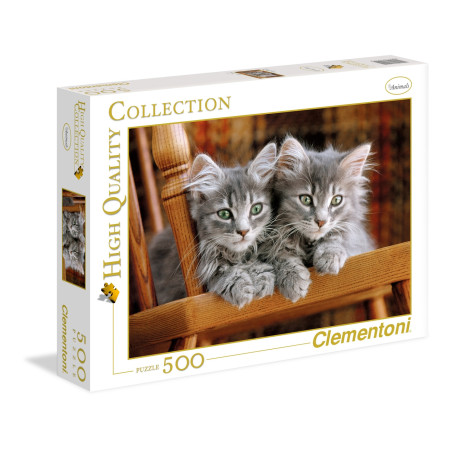 Clementoni Kittens Puzzle 500 pz Fauna