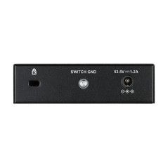 D-Link DGS-1005P/E switch di rete Non gestito Gigabit Ethernet (10/100/1000) Supporto Power over Ethernet (PoE) Nero