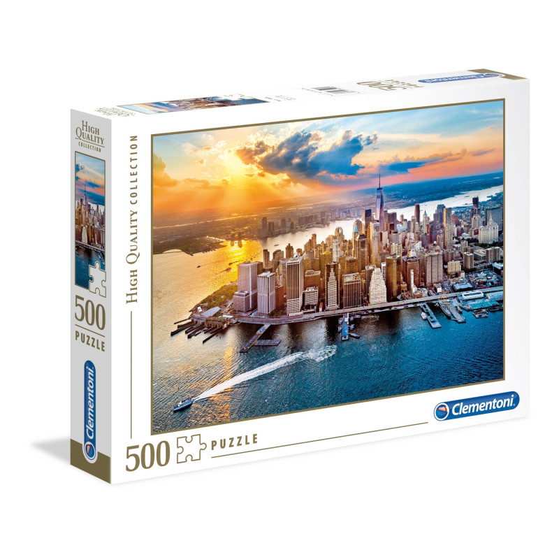 Clementoni 35038 Puzzle 500 pz Città