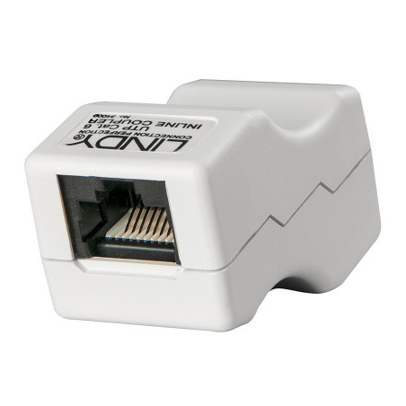 Lindy 34009 adattatore per inversione del genere dei cavi RJ45 Grigio