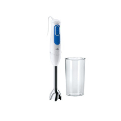 Braun MQ 3000 WH Smoothie+ 0,6 L Frullatore ad immersione 700 W Blu, Bianco