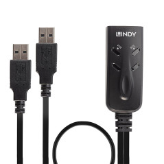 Lindy 32165 switch per keyboard-video-mouse (kvm) Nero