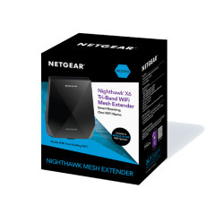 NETGEAR Nighthawk X6 Trasmettitore di rete Nero 10, 100, 1000 Mbit s